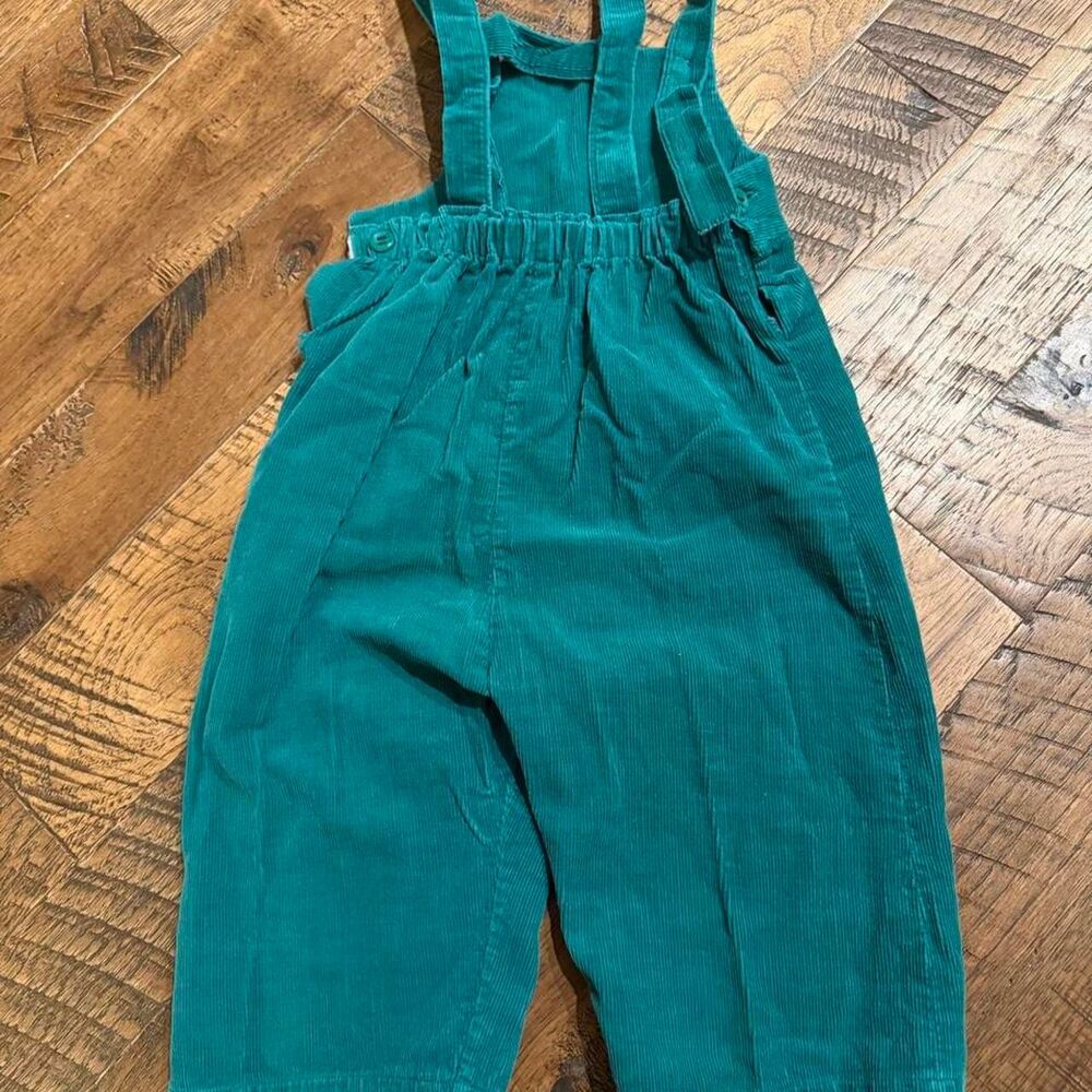 Green and Blue Dungarees-overalls